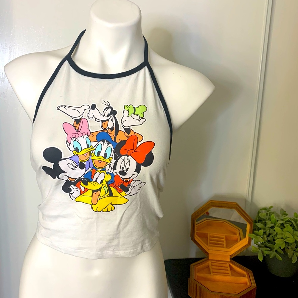 Forever 21 Disney Halter crop top